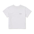 에어로쿨 여성 크롭 반팔 티셔츠 White