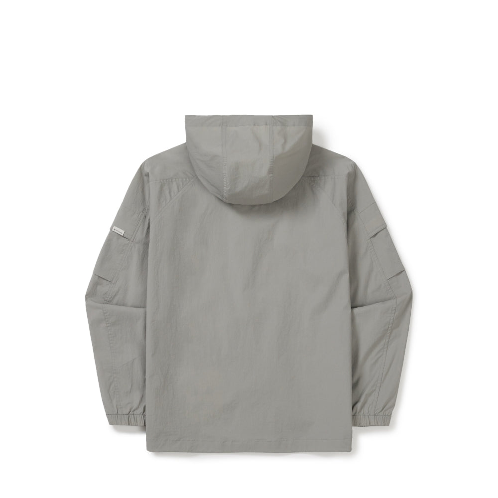 루트 소매 포켓 바람막이 Fog Gray