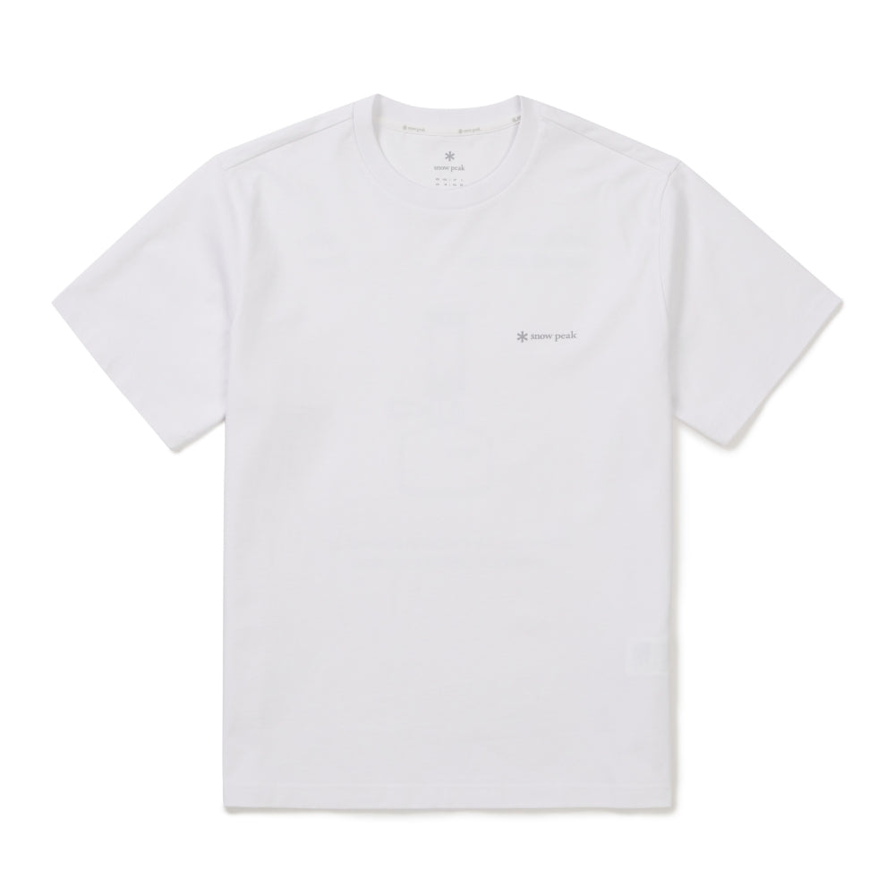 에어로쿨 램프 그래픽 반팔 티셔츠 White