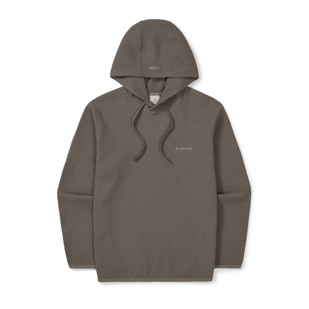 델타피크 와플 후드 티셔츠 Dark Khaki