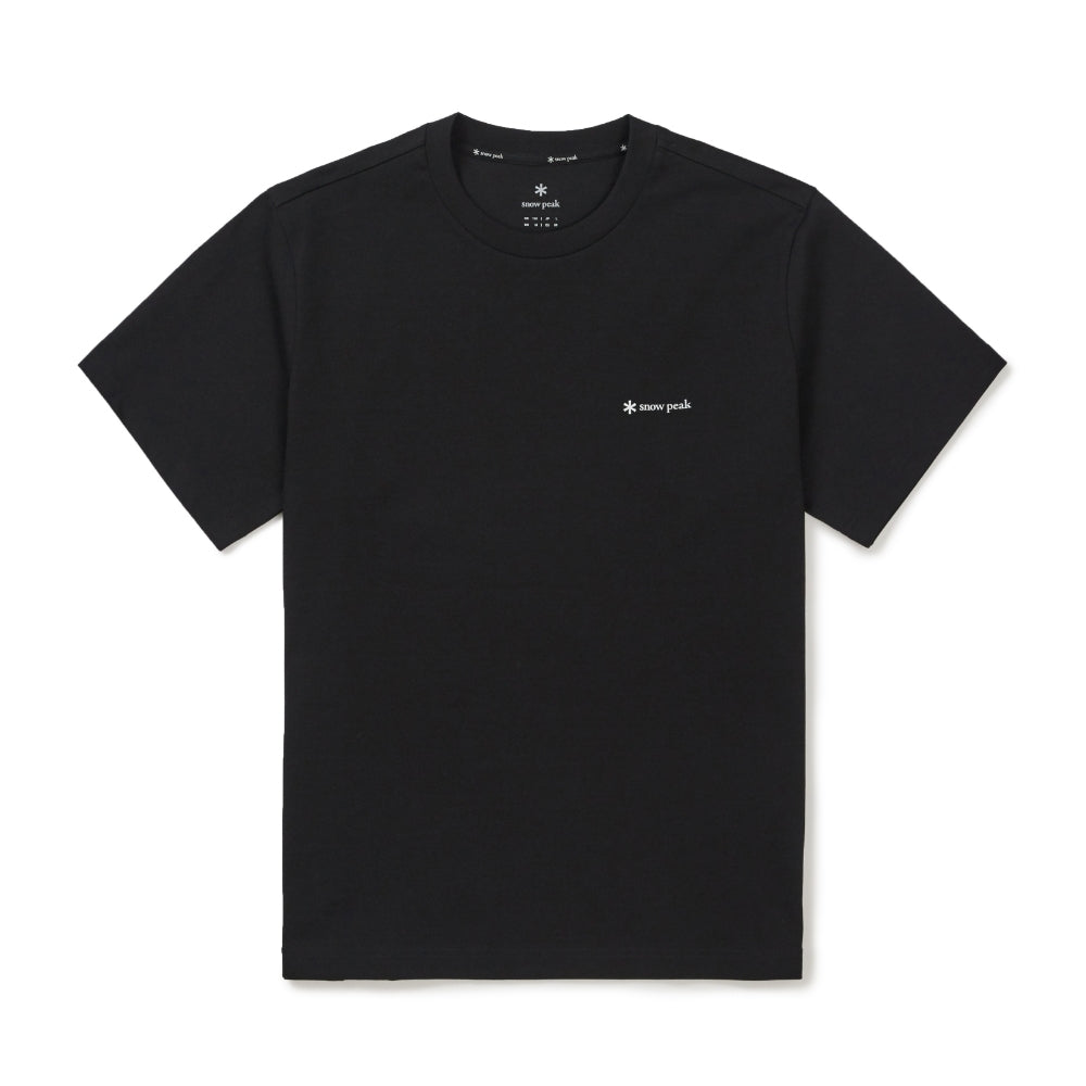 에어로쿨 램프 그래픽 반팔 티셔츠 Black