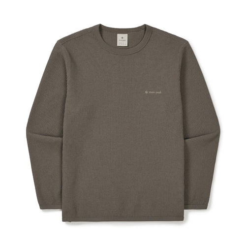 델타피크 와플 맨투맨 Dark Khaki