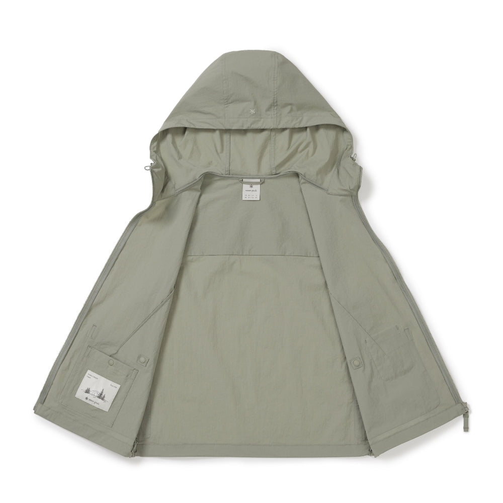 루트 여성 후드 베스트 Khaki Gray