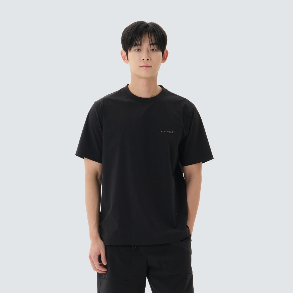 코듀라 반팔 티셔츠 Dark Charcoal