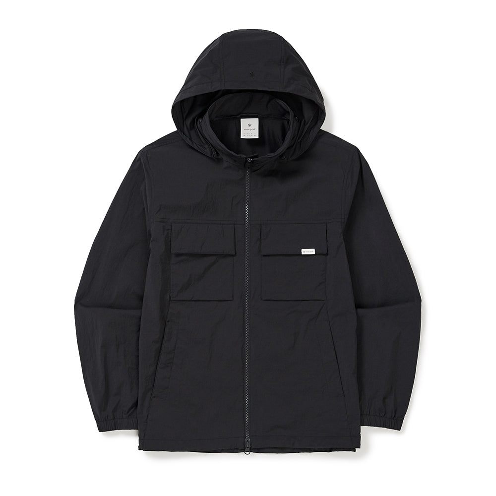 루트 후드 탈부착 바람막이 Dark Charcoal