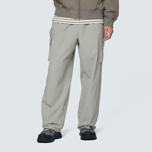루트 카고 스트링 팬츠 Beige Gray