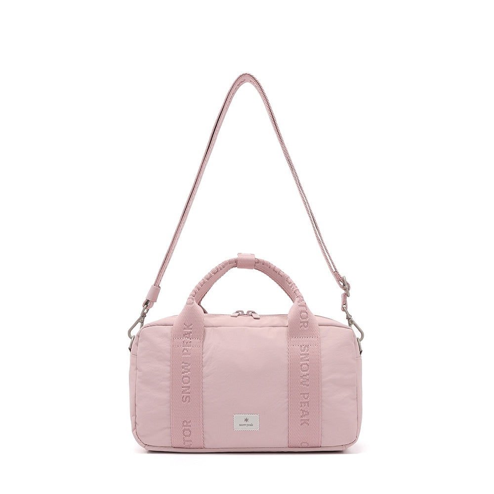 소프트윌 자가드 스몰 볼링백 Light Pink