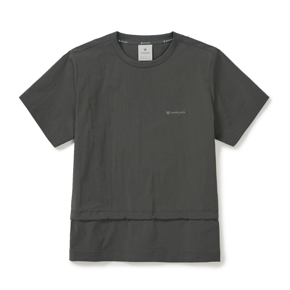 루트 여성 스트링 반팔 티셔츠 Rustic Khaki