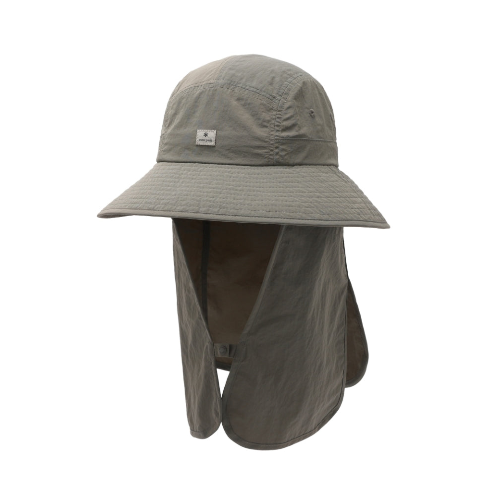 에코 타슬란 썬쉐이드 와이드 햇 Dark Khaki