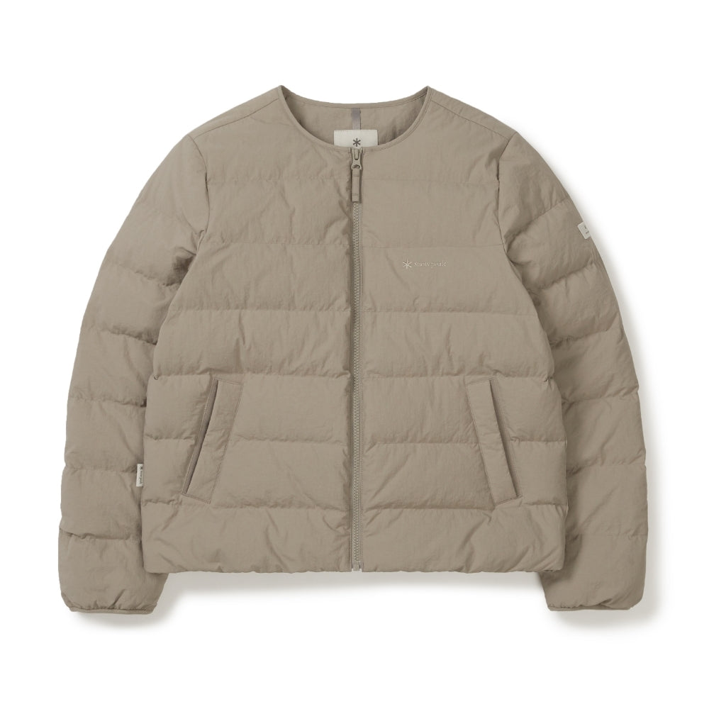 랜드 여성 경량 다운 자켓 Tan Gray