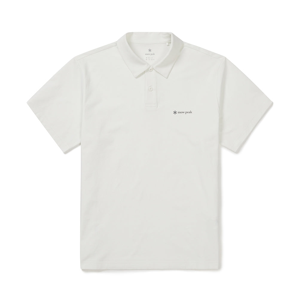 퀵드라이 반팔 폴로 티셔츠 Off White