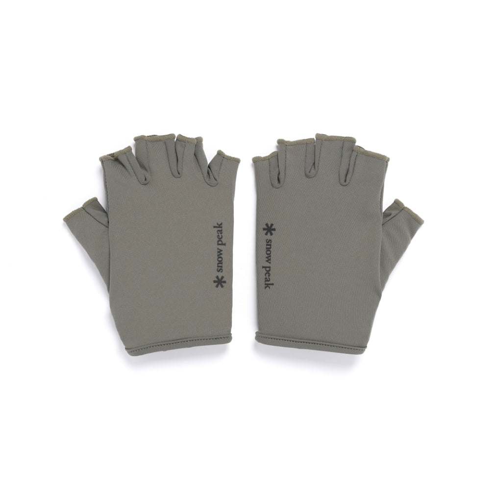 UV 차단 냉감 반장갑 Khaki