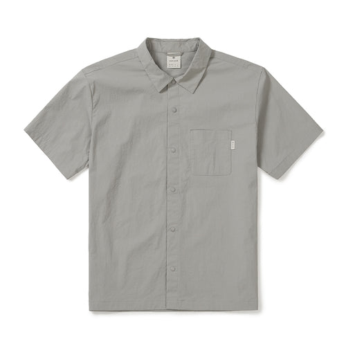냉감 루트 반팔 셔츠 Fog Gray