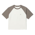 에어로쿨 여성 배색 반팔 티셔츠 Vintage Gray