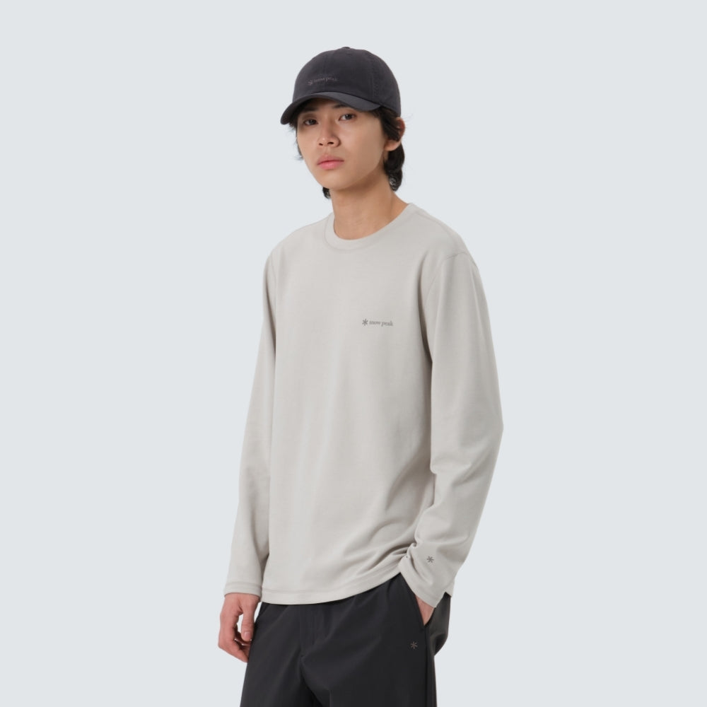 델타피크 퀵드라이 긴팔 티셔츠 Sand Beige