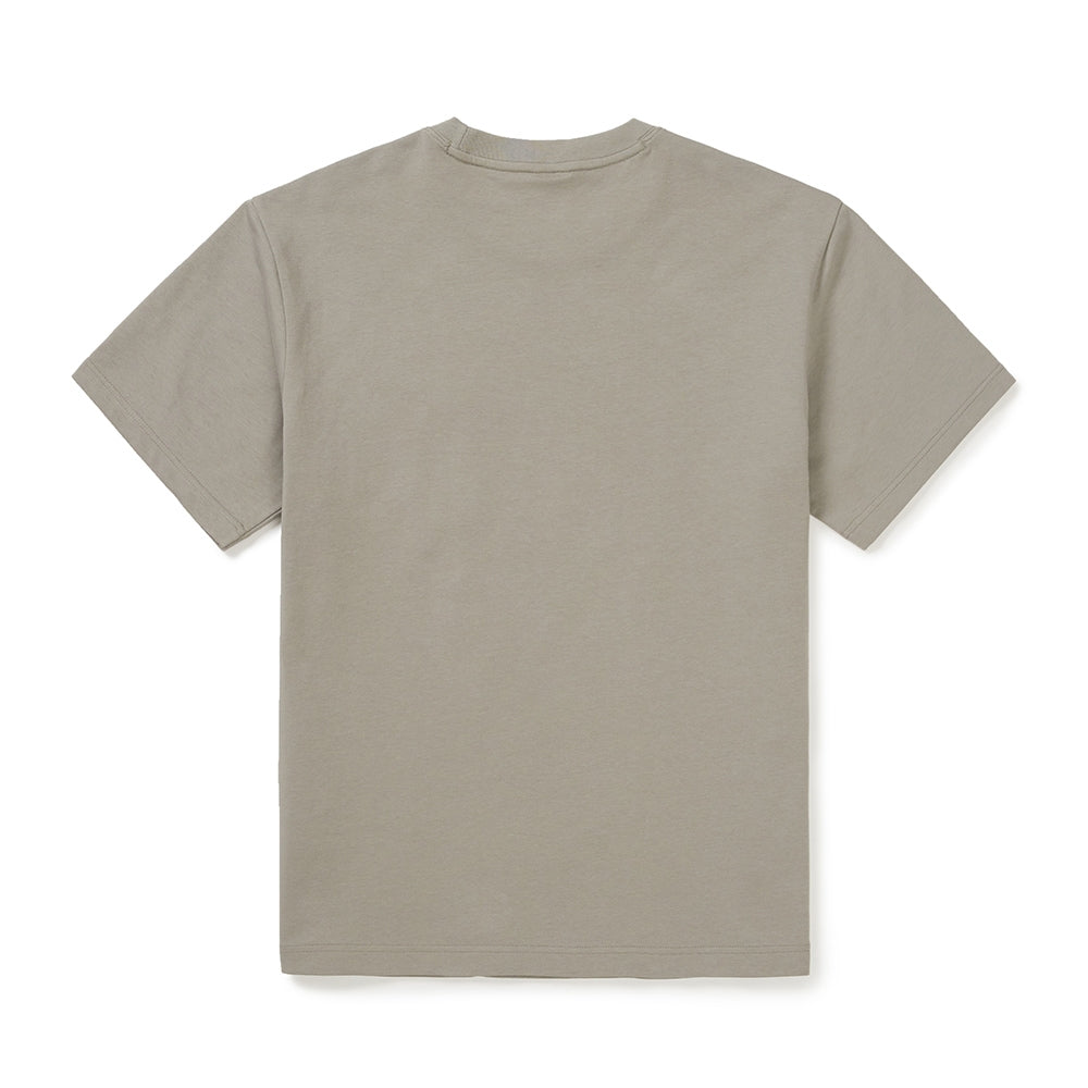 베이직 포켓 반팔 티셔츠 Fog Gray