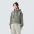 루트 여성 크롭 아노락 Light Khaki