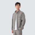 코듀라 스탠드넥 바람막이 Vintage Gray