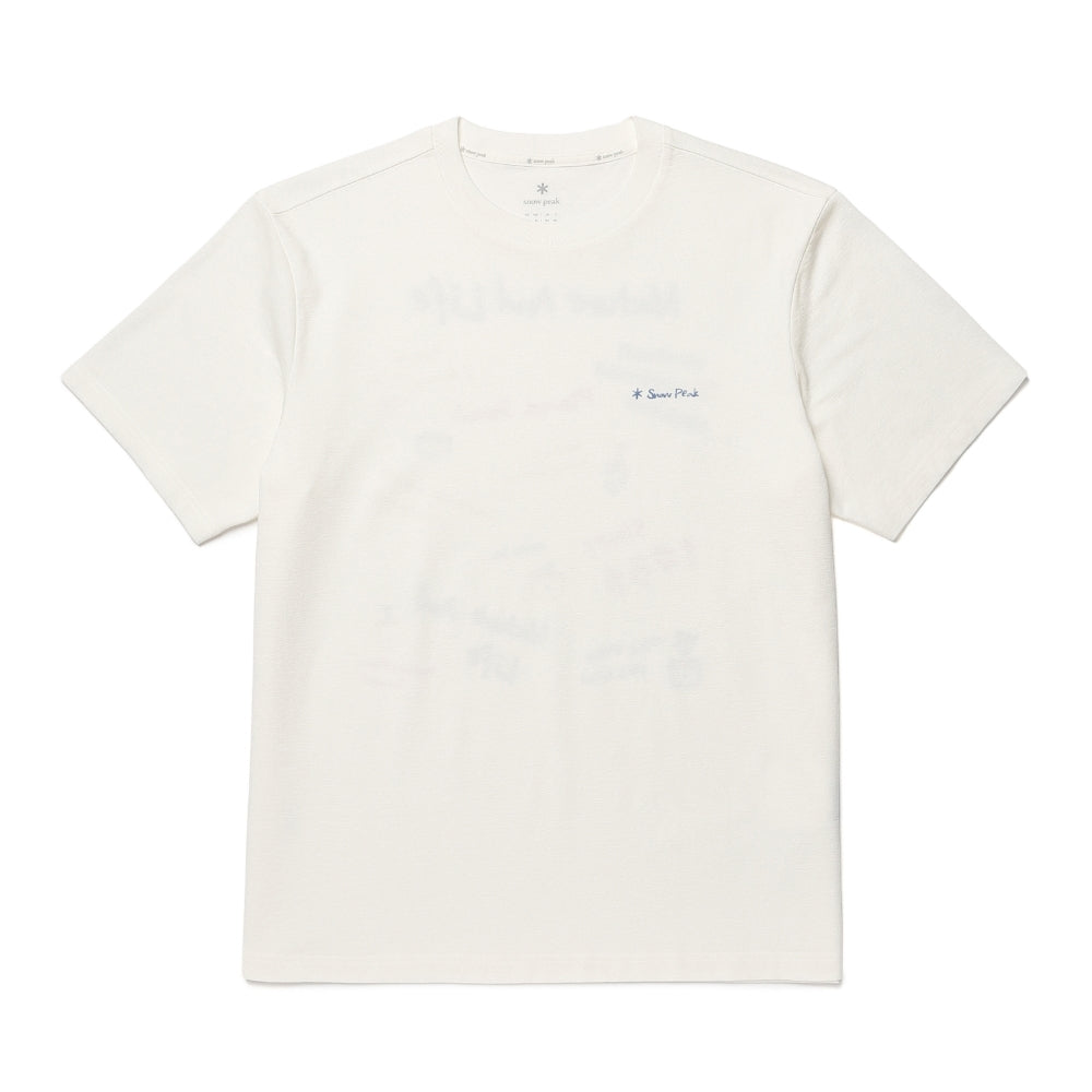 소로나 크레용 반팔 티셔츠 Off White