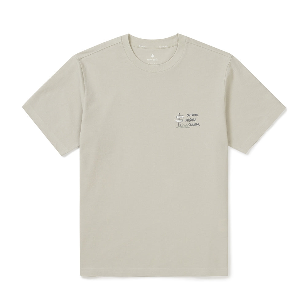 소로나 기어 반팔 티셔츠 Beige