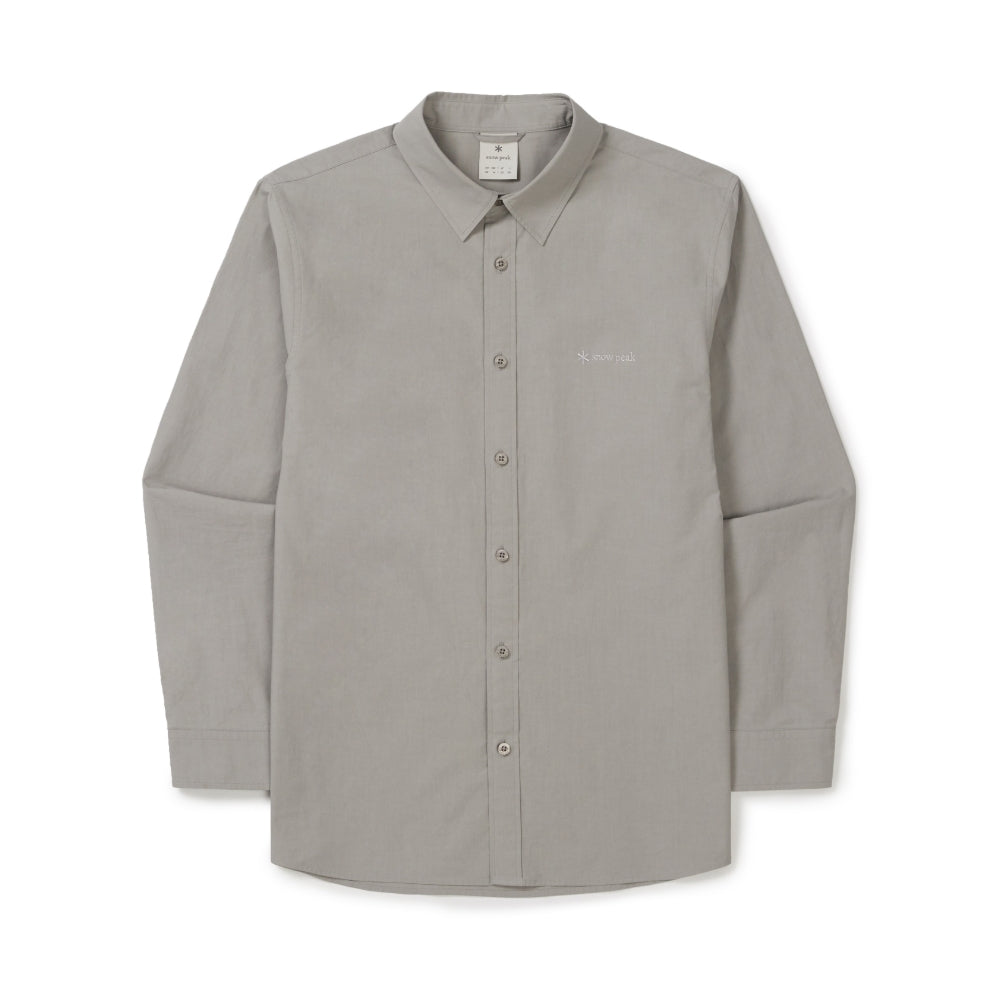 솔리드 셔츠 Fog Gray