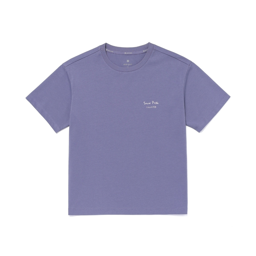 키즈 에어로쿨 가드닝 그래픽 반팔 티셔츠 Ash Purple