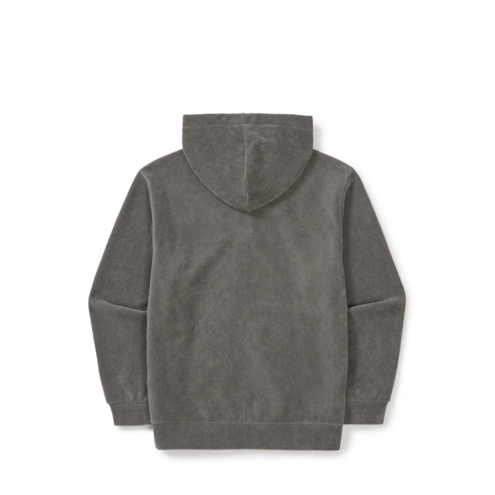 코듀로이 후드 집업 Dark Gray