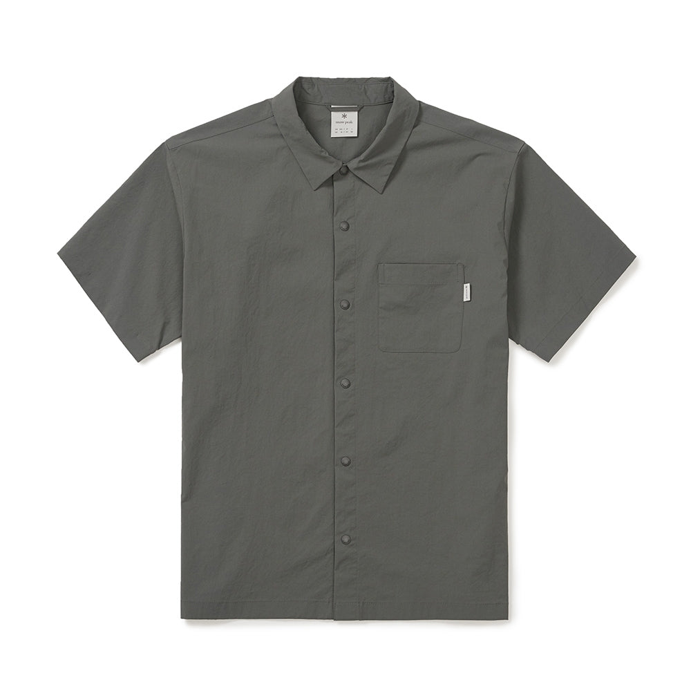 냉감 루트 반팔 셔츠 Dark Gray