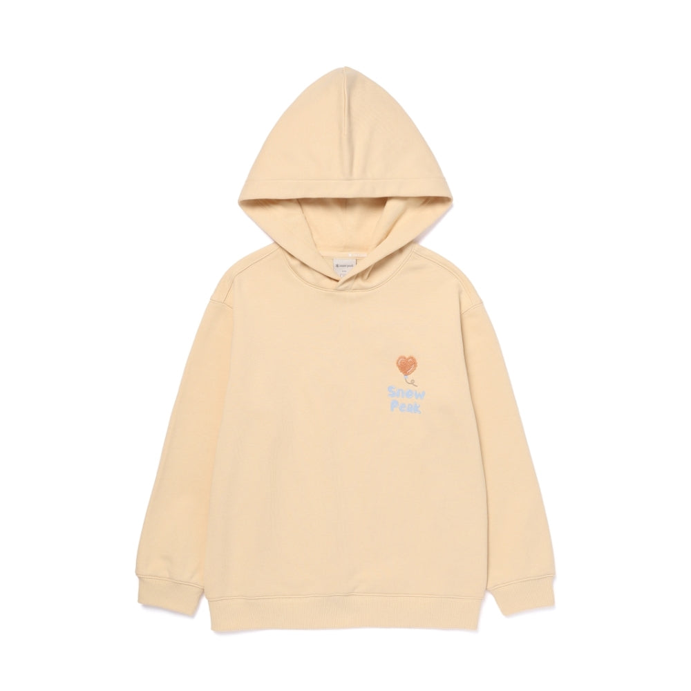 키즈 그래픽 후드 티셔츠 Butter Yellow
