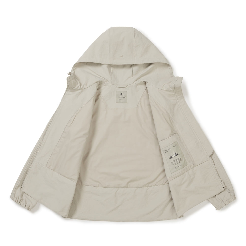리나 여성 후드 바람막이 Light Beige