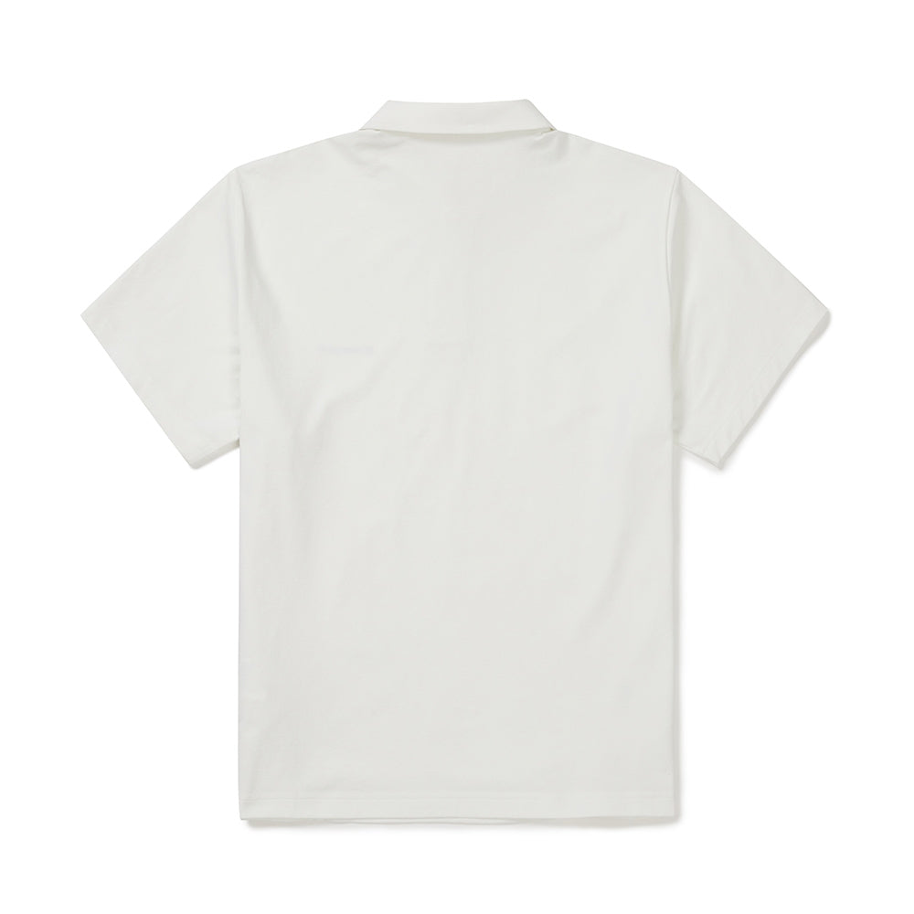 퀵드라이 반팔 폴로 티셔츠 Off White
