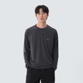 델타 퀵드라이 긴팔 티셔츠 Charcoal
