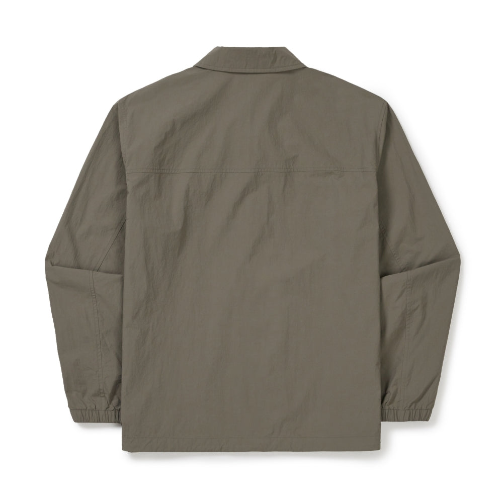 경량 타슬란 카라형 자켓 Khaki