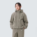 워크 여성 자켓 Khaki Gray