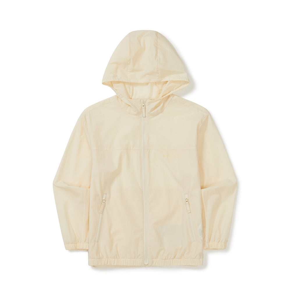 키즈 경량 바람막이 Pastel Yellow