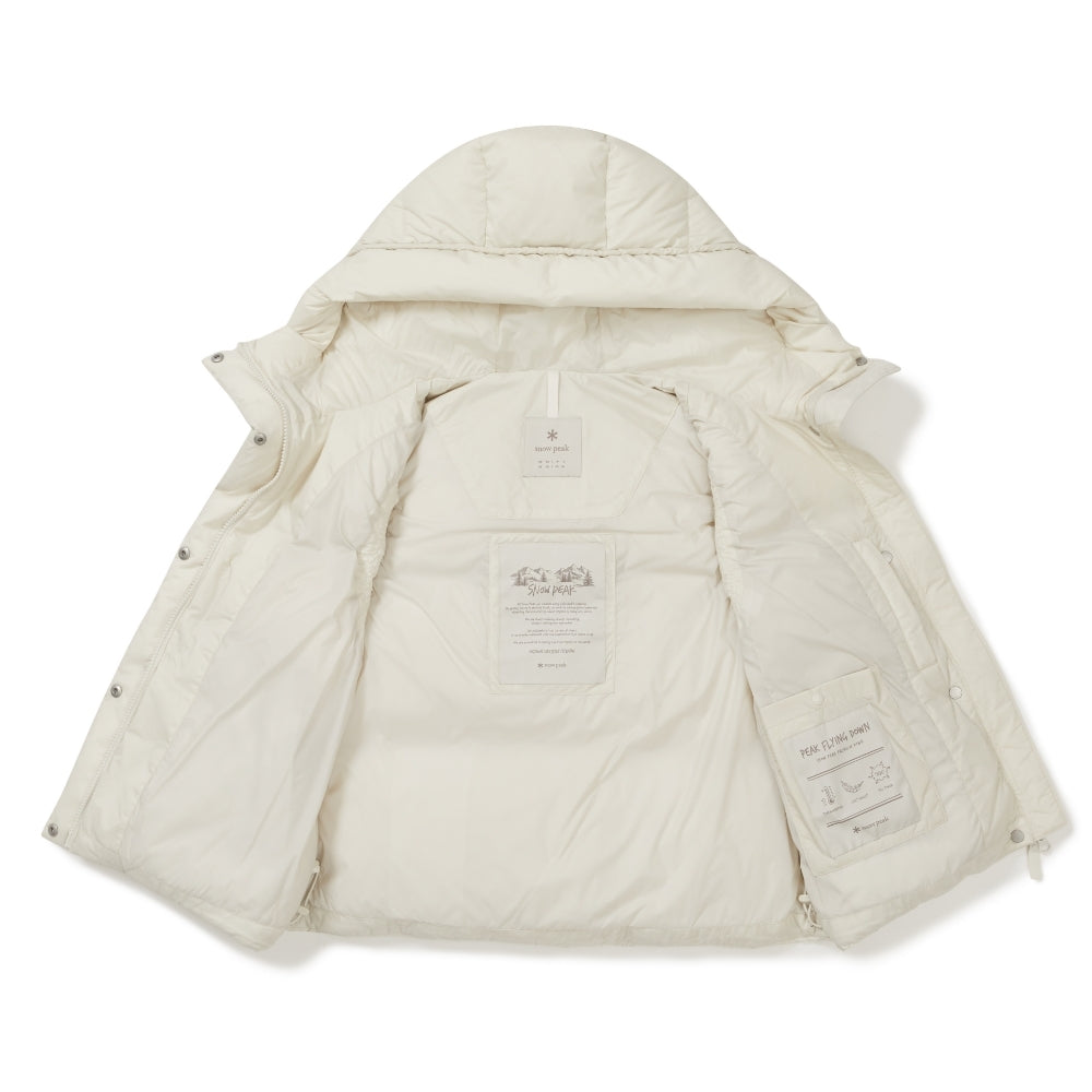 퍼피나 여성 후드 다운 베스트 Sand Beige