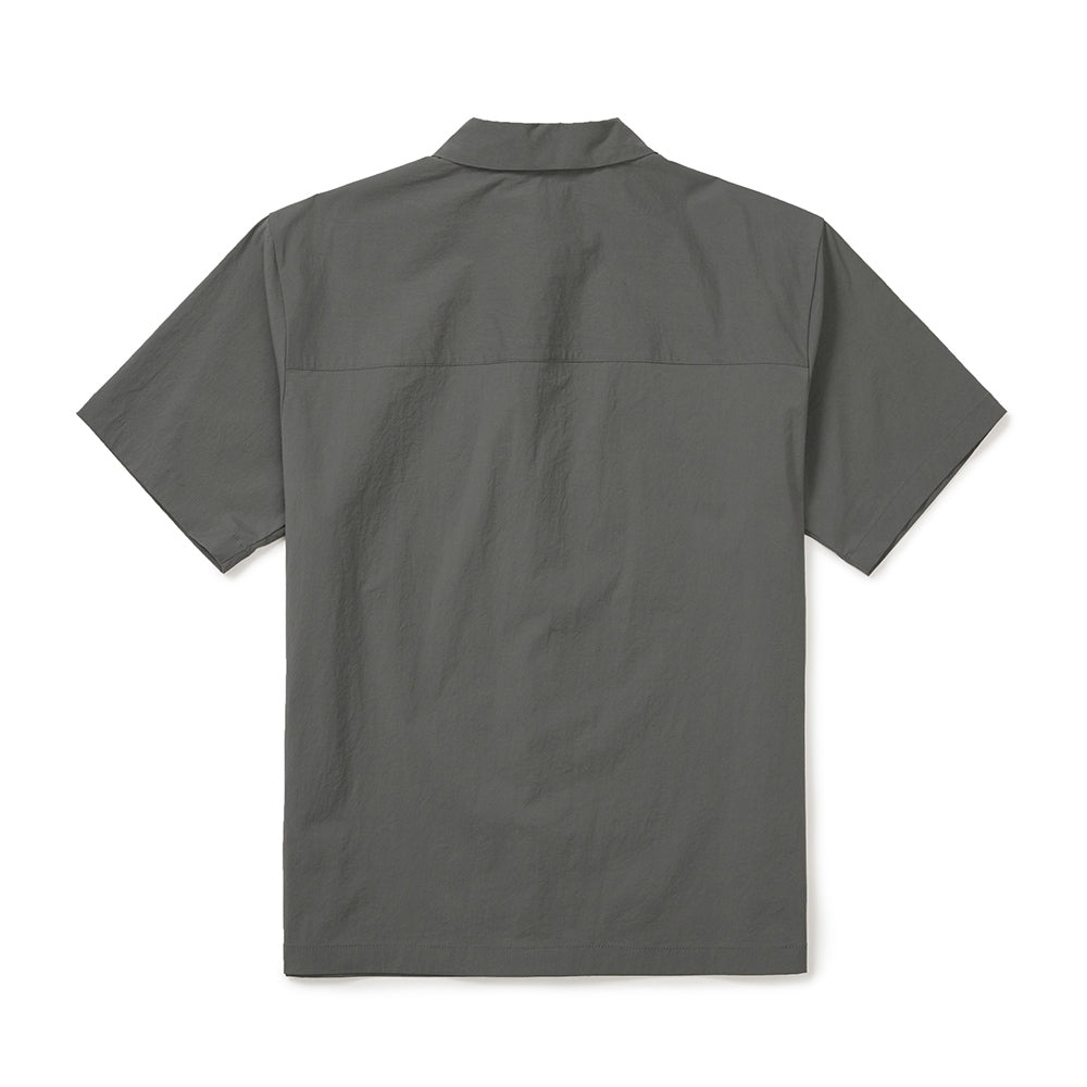 냉감 루트 반팔 셔츠 Dark Gray