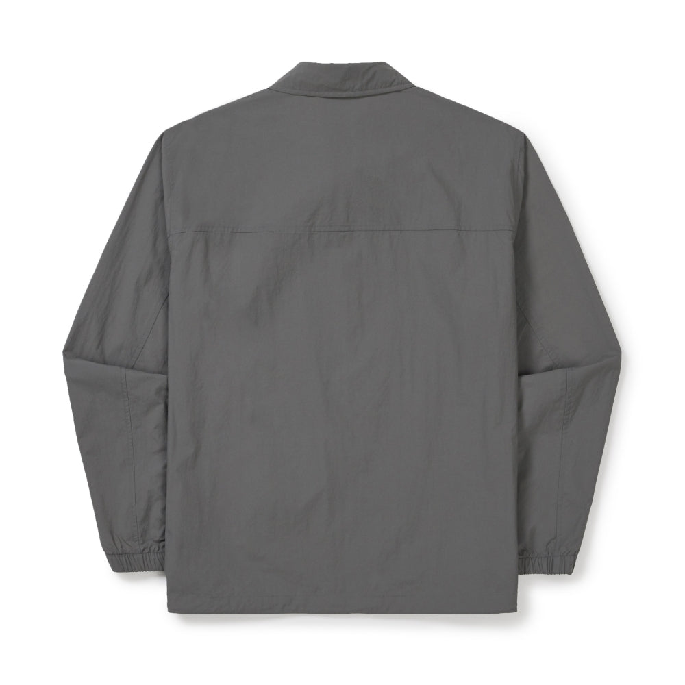 경량 타슬란 카라형 자켓 Dark Gray