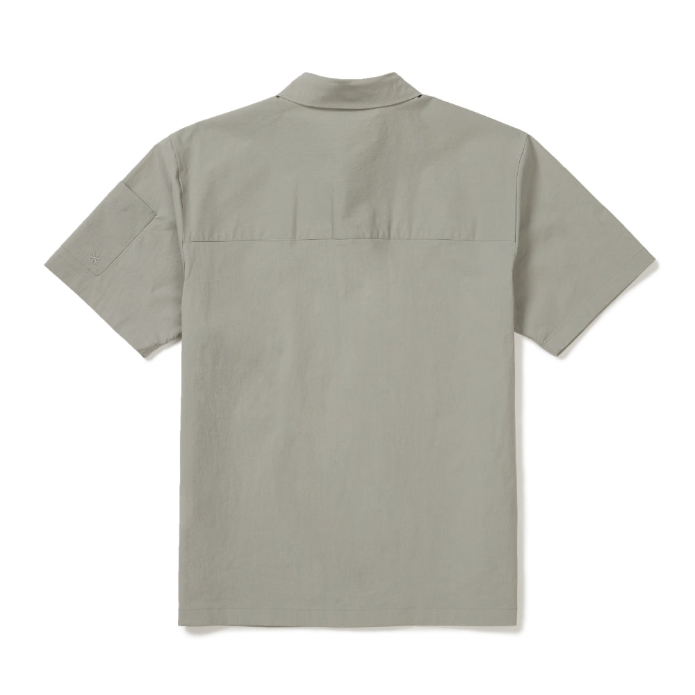 루트 반팔 셔츠 Gray