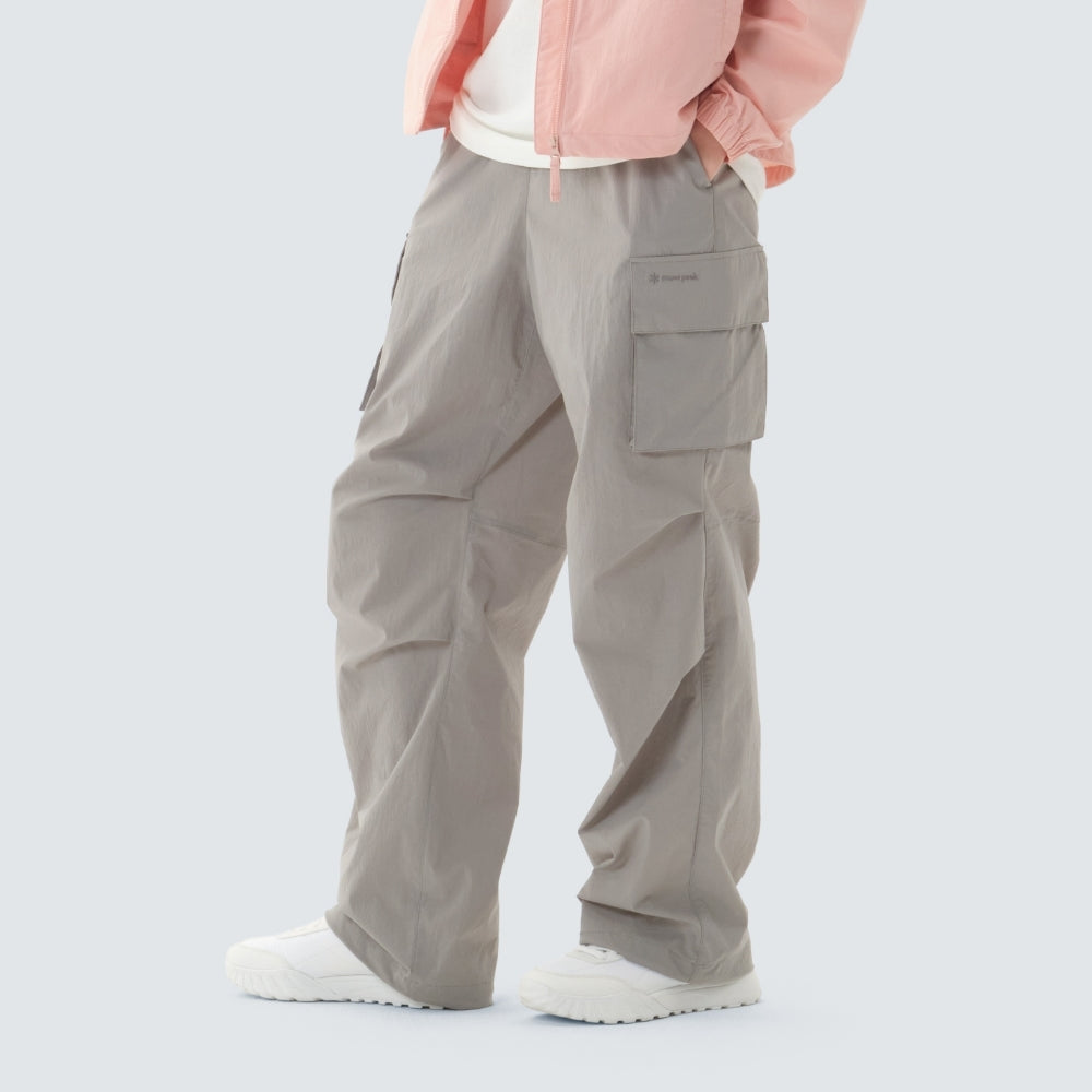 루트 스트링 와이드 팬츠 Fog Gray