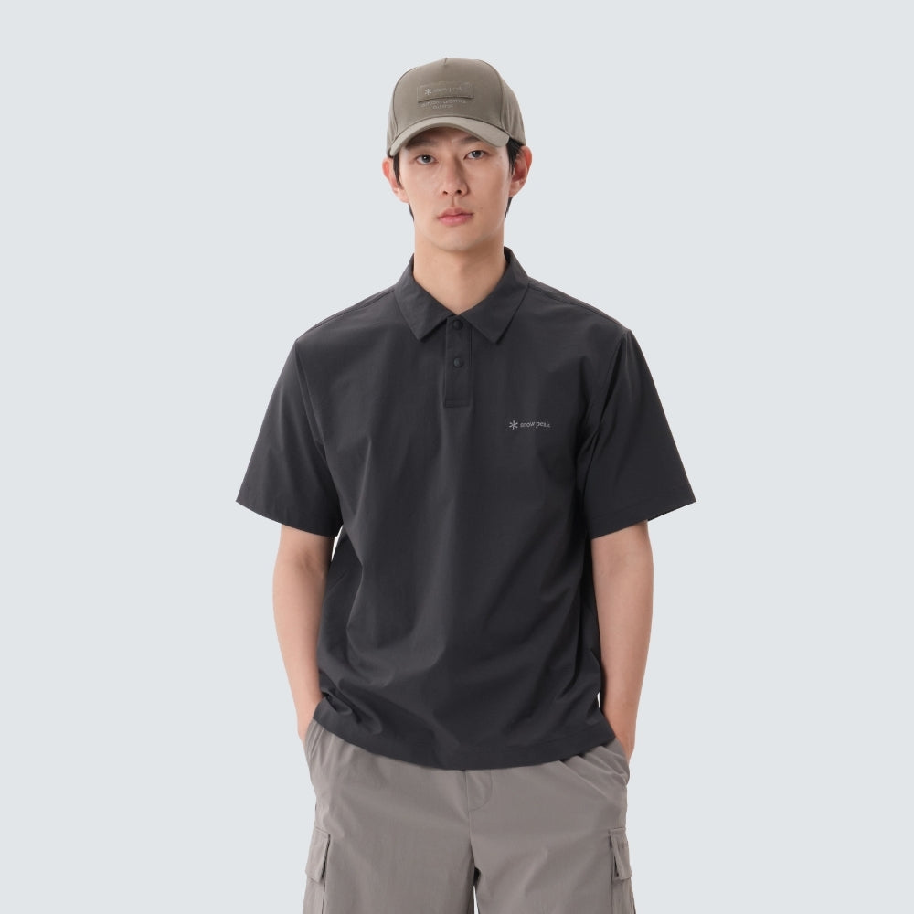 코듀라 반팔 폴로 티셔츠 Charcoal