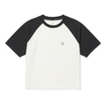 에어로쿨 여성 배색 반팔 티셔츠 Dark Navy
