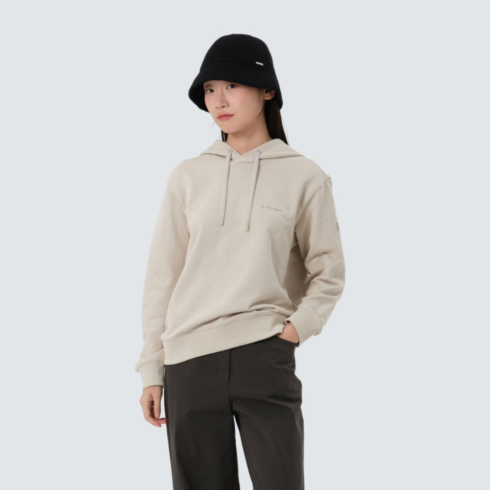 랜드 여성 후드 티셔츠 Light Beige