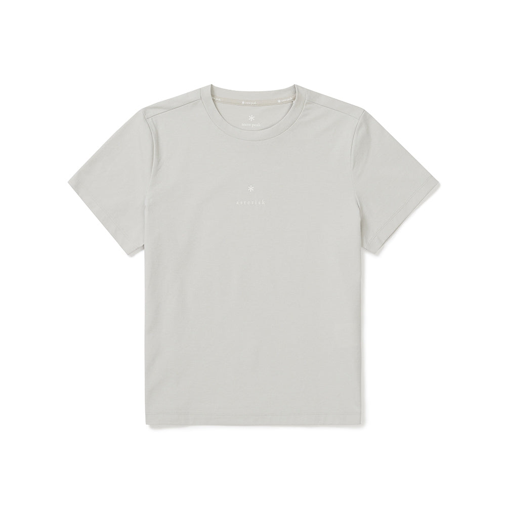 퀵드라이 여성 아스타리스크 반팔 티셔츠 Light Beige