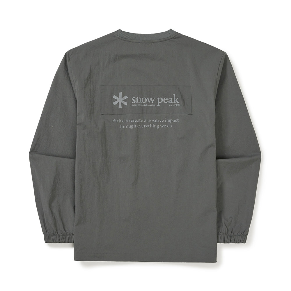 루트 우븐 패치 맨투맨 Dark Gray