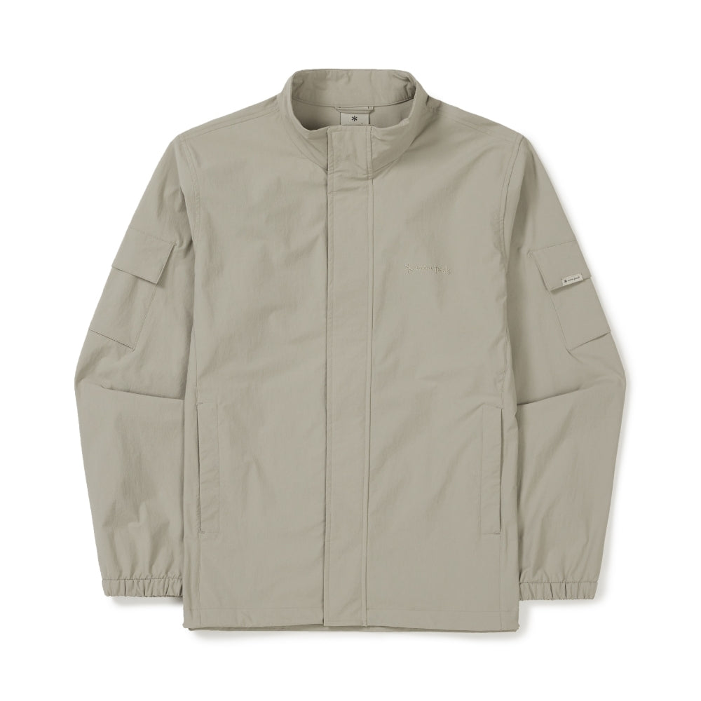 루트 스탠드넥 바람막이 Beige Gray