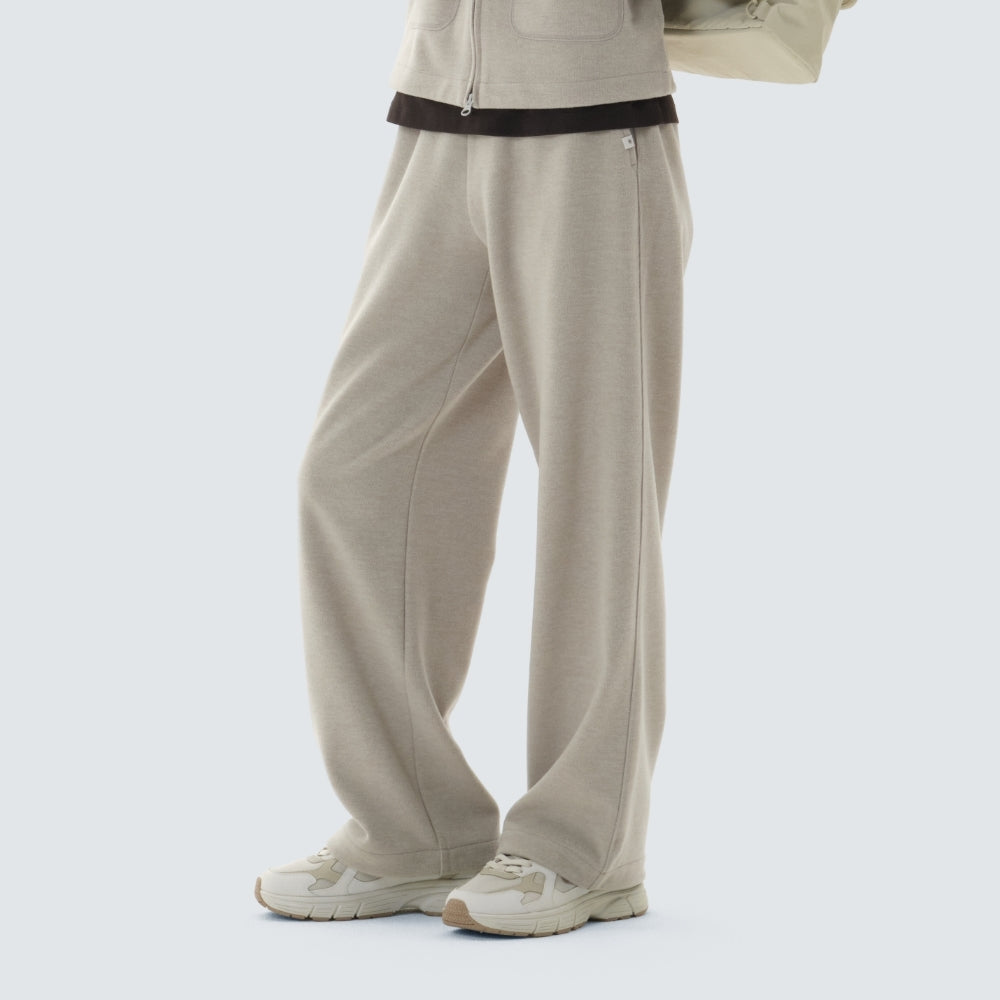 니트 여성 스트링 팬츠 Light Khaki