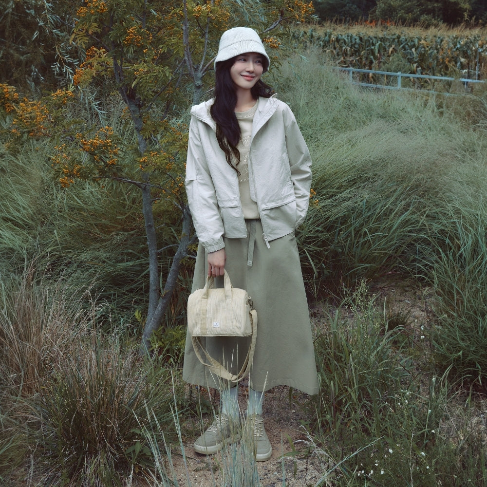 리나 스커트 Khaki Beige