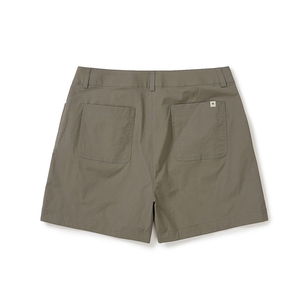 워크 여성 베이직 반바지 Khaki