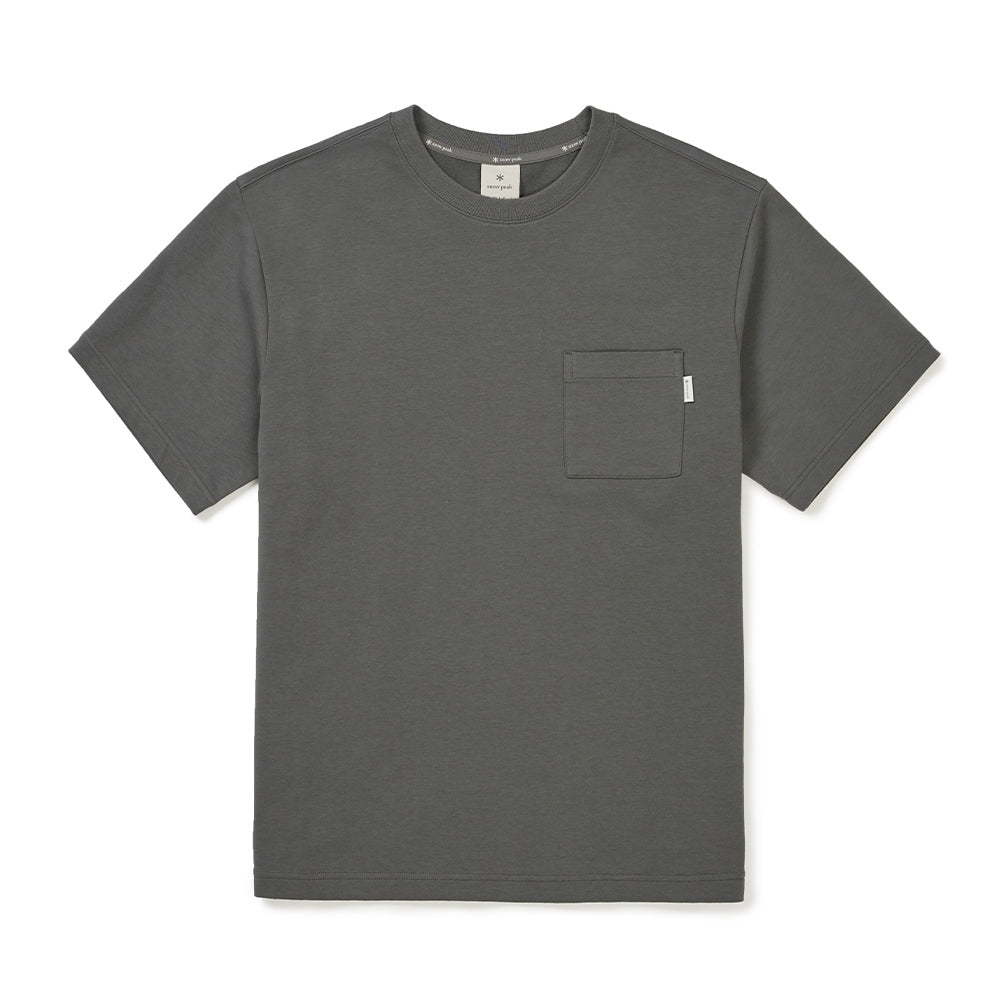 베이직 포켓 반팔 티셔츠 Dark Gray